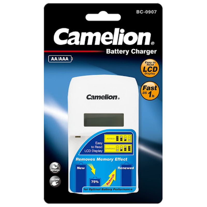 Camelion Charger BC-0907 LCD