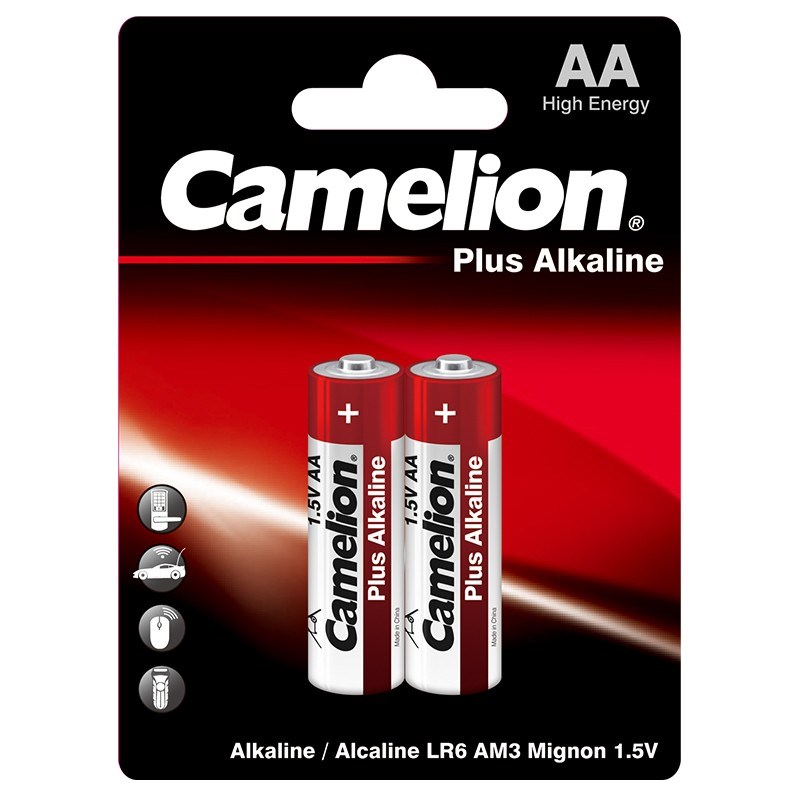 Camelion Plus Alkaline AA Battery (Pack of 2)