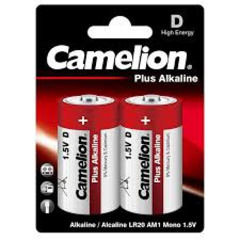 Camelion Plus Alkaline D Size