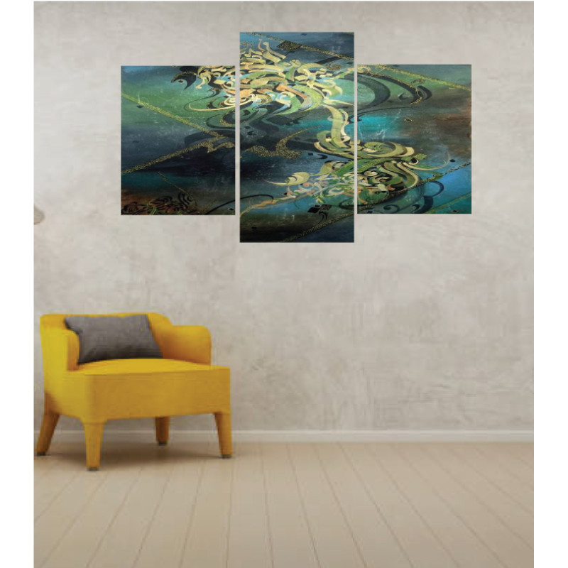 Wall Frames 3 Pieces Set Canvas – Digitally Printed Wall Canvas TI-128