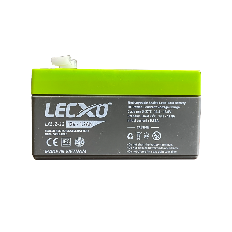 Lecxo 12V 120Ah Lead Acid Dry Battery