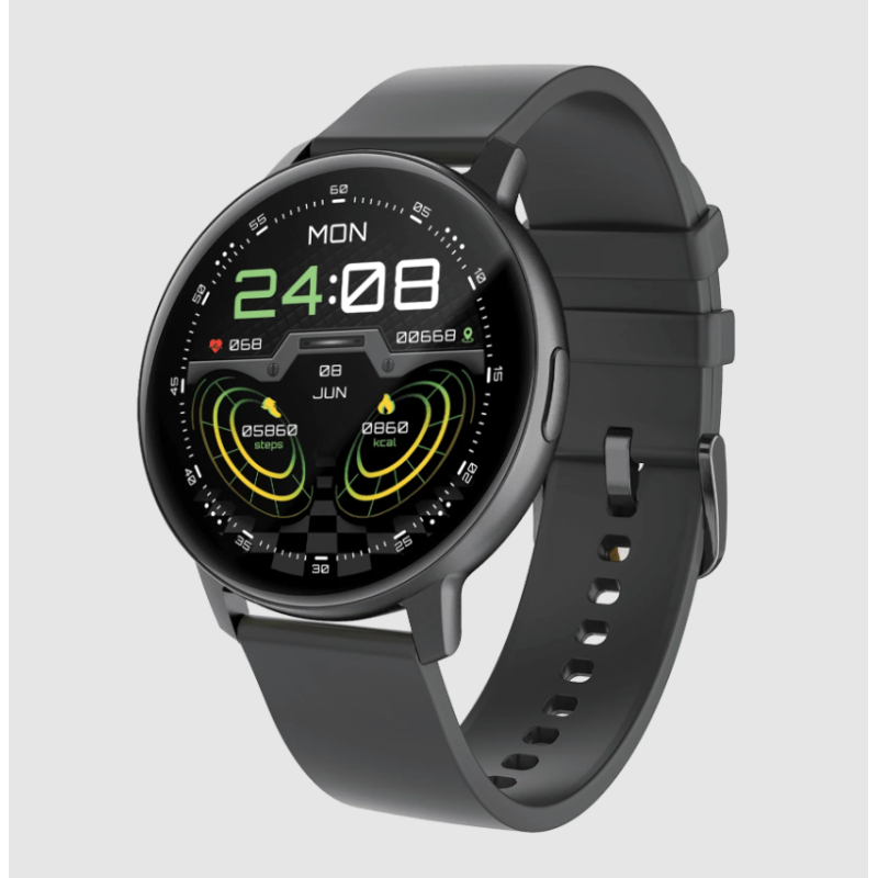 Dany Titan Amoled Smart Watch - Black