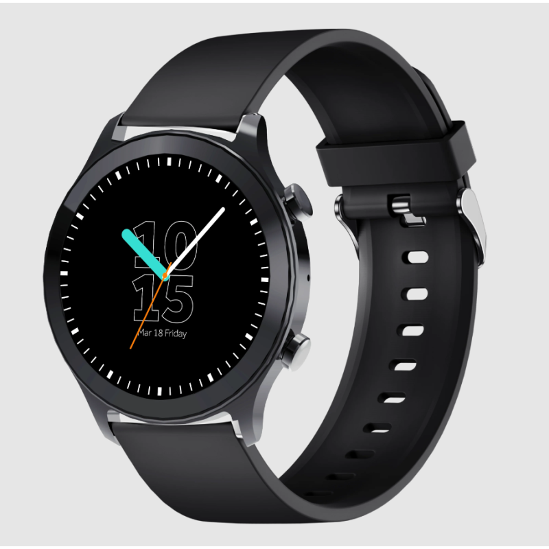 Faster NERV Watch Pro SE, 1.43" Always On Amoled Display - Bluetooth Calling - Fitness Tracking - Black