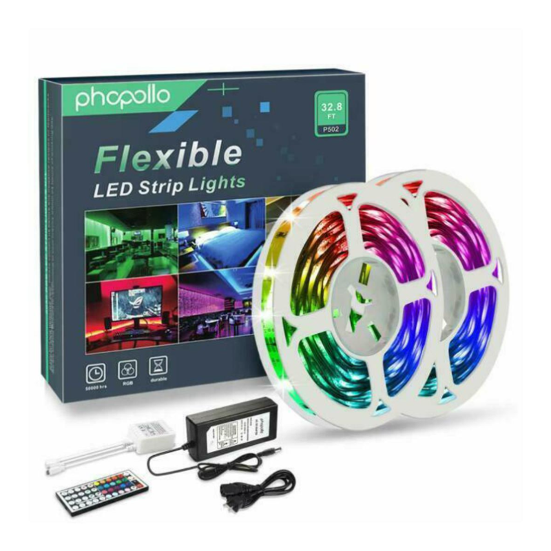 PHOPOLLOLED Strip Lights with Remote Control