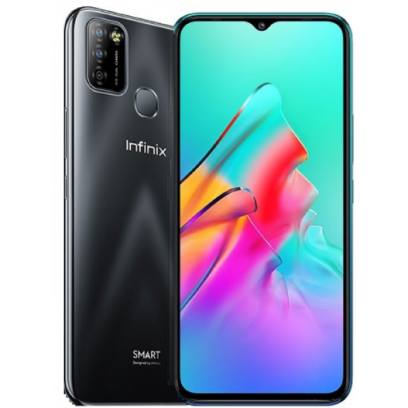 Infinix Smart 5 (4G 2GB 32GB Midnight Black) With Offcial Warranty 