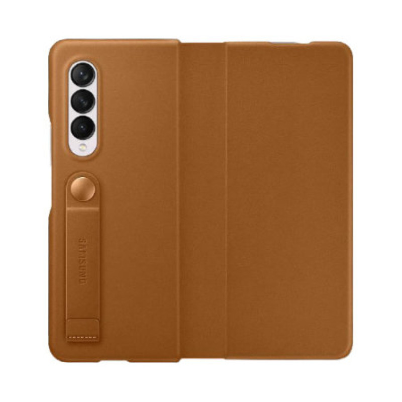 Samsung Galaxy Z Fold 3 Leather Flip Cover	