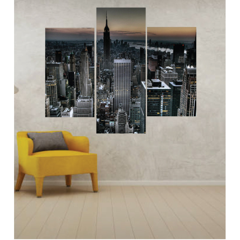 Wall Frames 3 Pieces Set Canvas – Digitally Printed Wall Canvas TJ-235